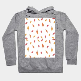 Falling Leaves Autumn Pattern Hoodie